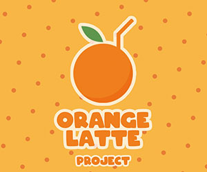 オレンジラテ, Orange Latte, ロゴ