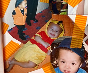 ロイ, モデル, tiktok, ハーフ, 幼少期