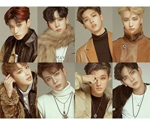 ATEEZ（エイティーズ）メンバーのソンファ, ホンジュン, ユンホ, ヨサン, サン, ミンギ, ウヨン, ジョンホ