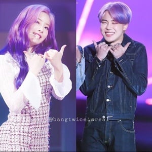 btsのジミンとtwiceのダヒョン