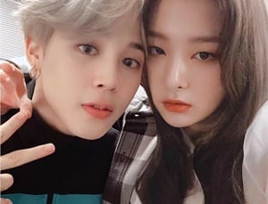 btsのvとredvelvetのスルギ