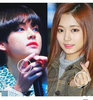 btsのvとtwiceのツウィ