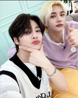 straykidのアイエンとヒョンジン